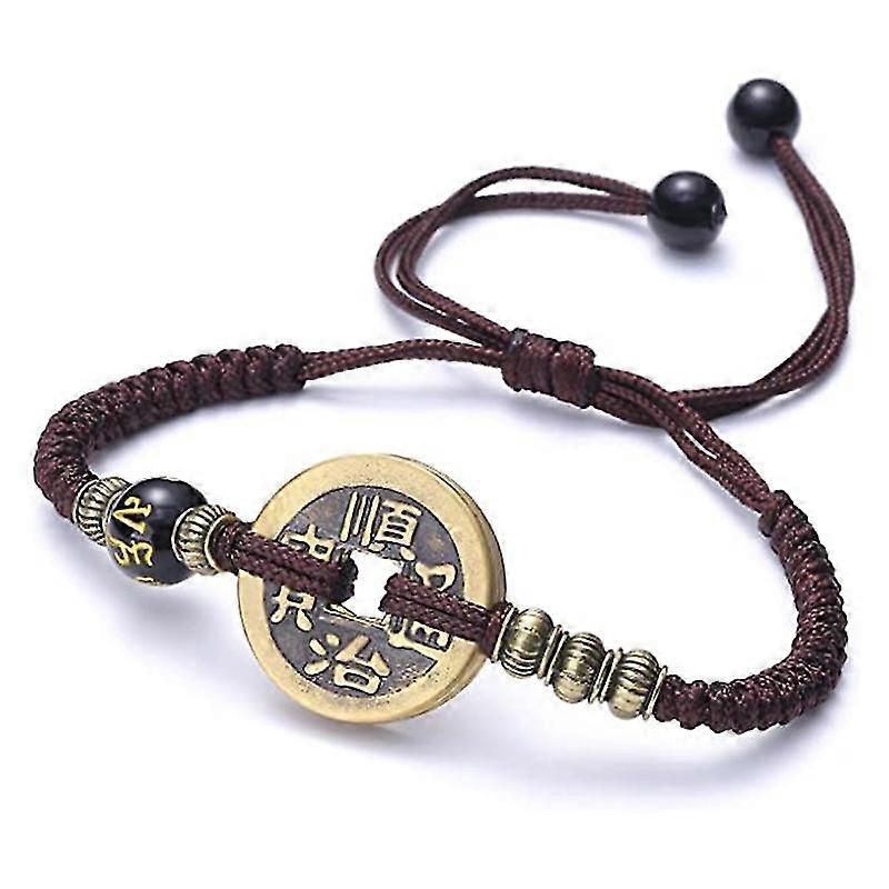 Handmade String Bracelet Good Luck Jewelry Wealth Bracelet Adjustable Length