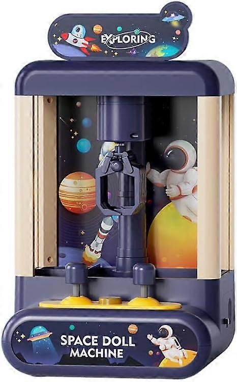 Exploring Space Claw Machine for Kids Adults with prizes Vending Machine with Music Crane Game Toys 2 Power Supply Modes Arcade Unisex