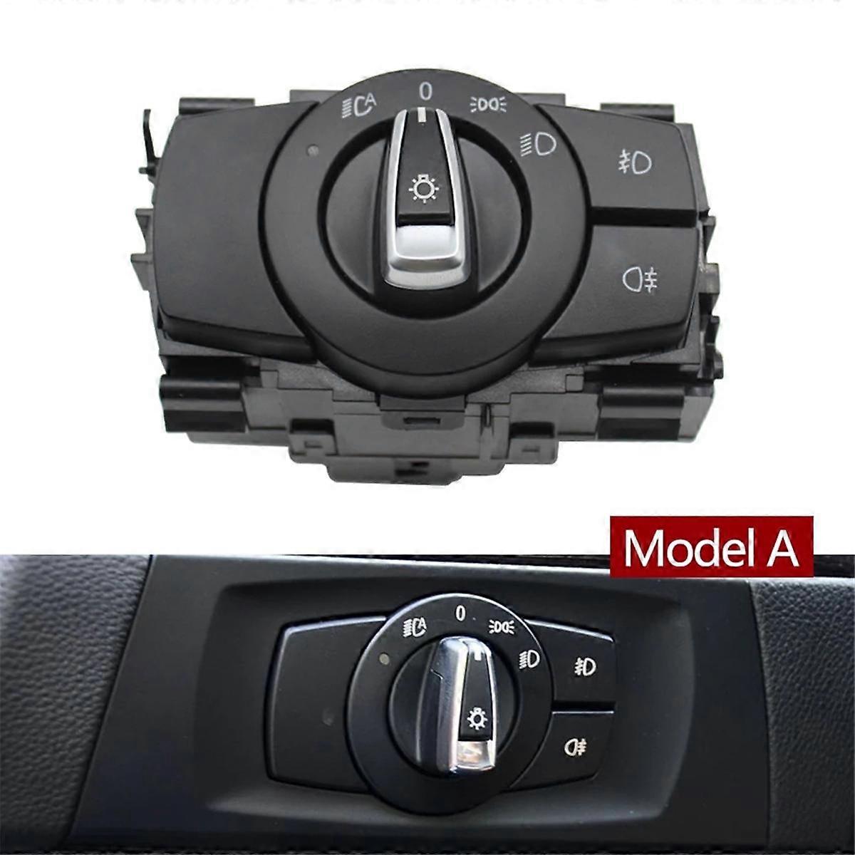 61319169403 61319169404 Head Light Switch Headlight Rotary Knob Button for 1 3 X1 Series E81 E87 E90 E91 E92 E84,A