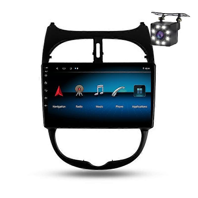 Car Multimedia For Peugeot 206 1998 - 2012 Navigation Wireless Carplay Android Auto