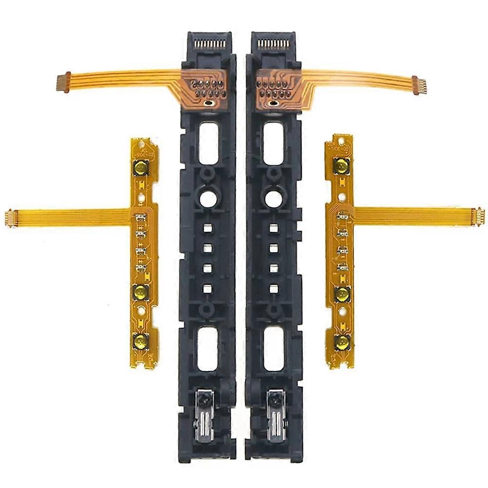 Replacement LR Slide Left Right Slider Rail with SL Flex Cable for Nintend Switch NS JoyCon Control