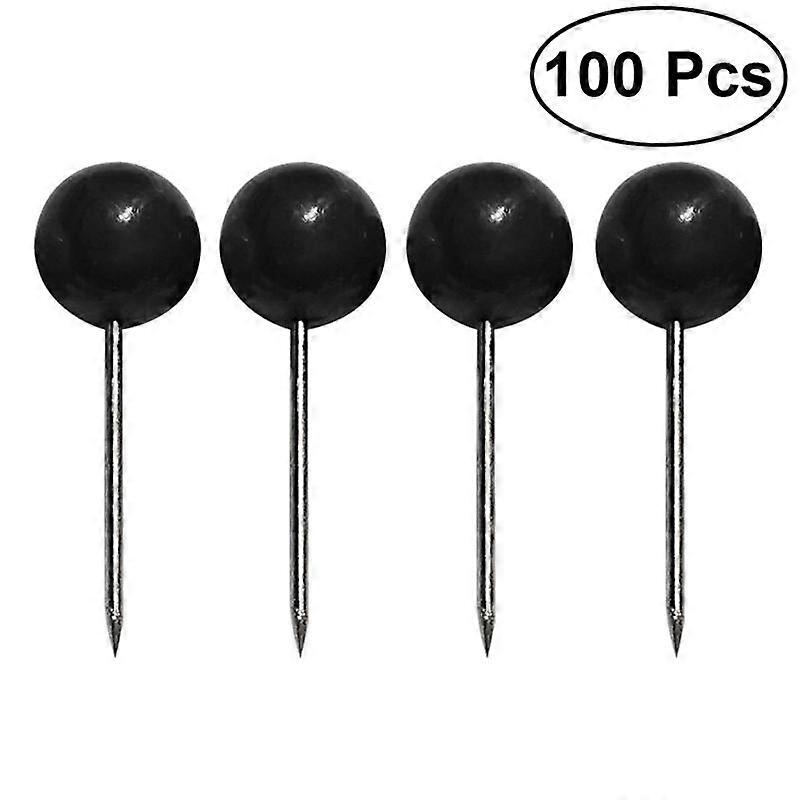 Push Pin Tacks Map Board Round Thumb Head For Cork Push Drawing Maps Decorative Red Marking Clips Bulletin Short
