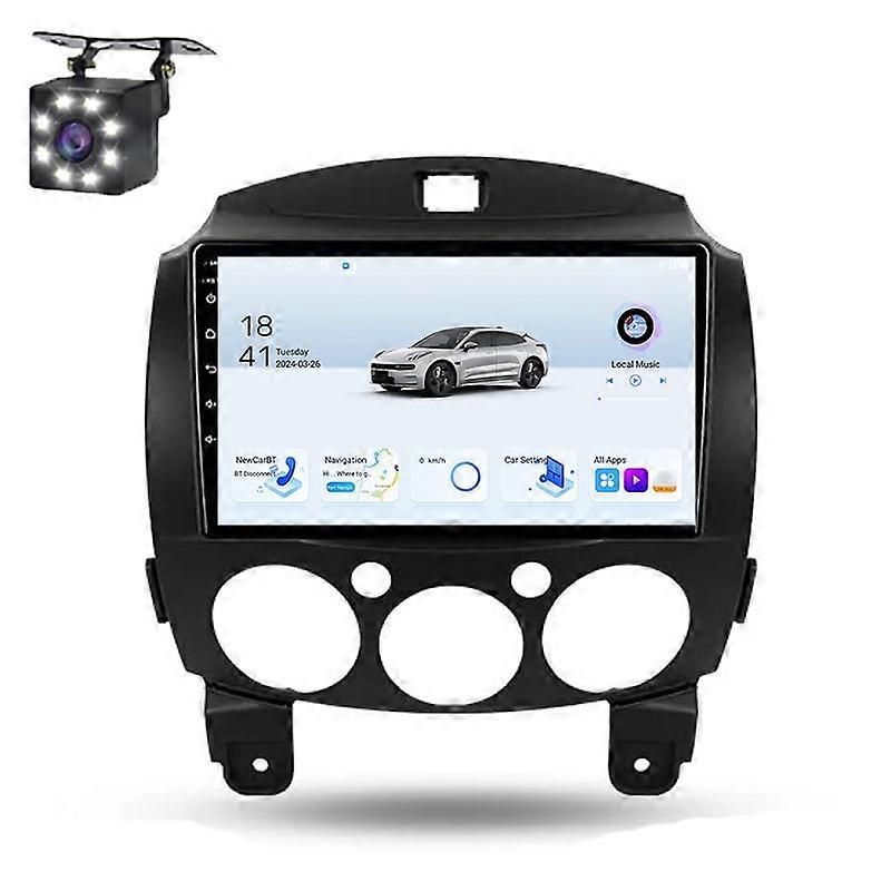 Car Radio Android For Mazda 2 DE 2007 - 2014 Auto Multimedia Stereo GPS