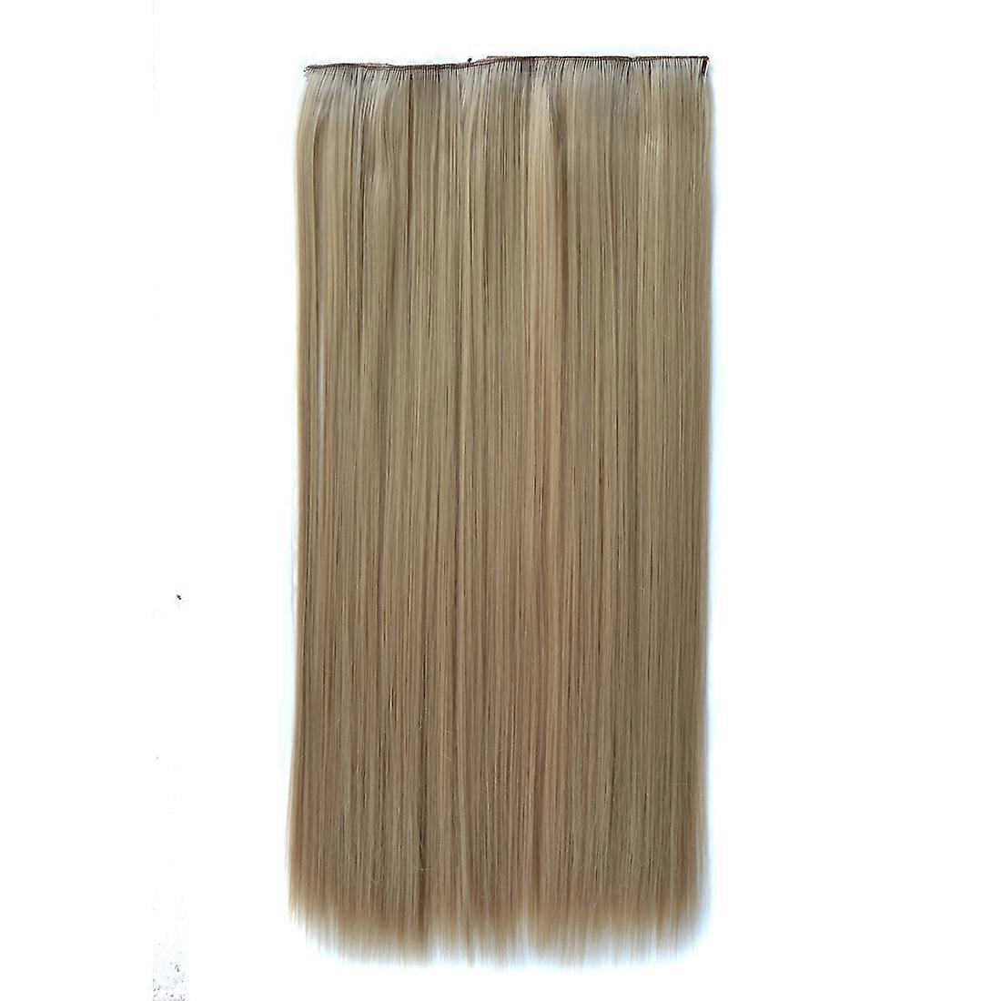 One-piece Seamless Five-clip Wig Long Straight Wig