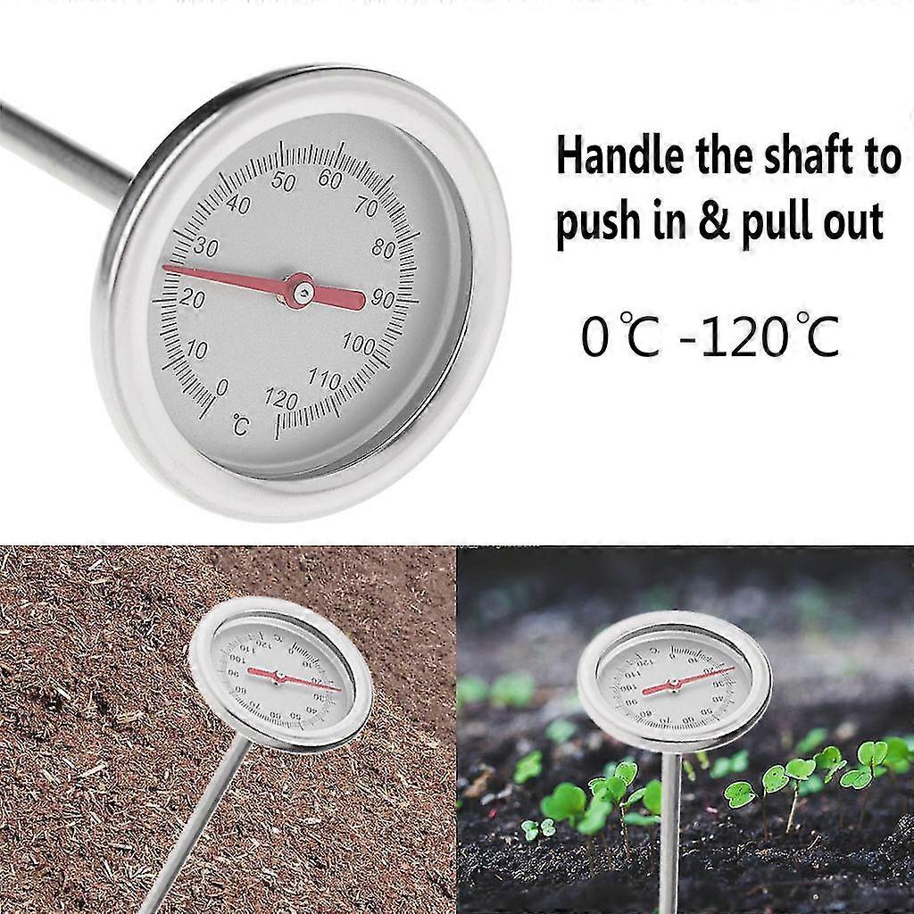 50cm Compost Soil Thermometer Measuring Probe Detector Simple Operation