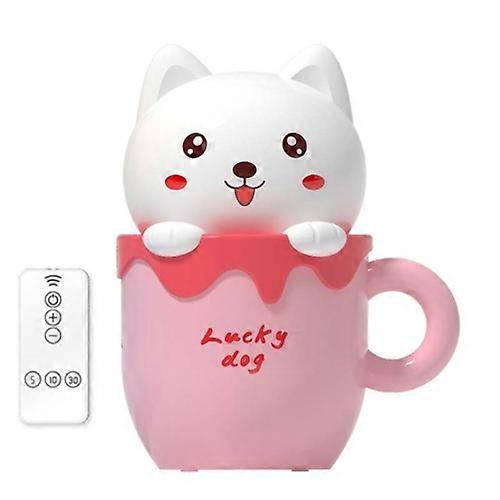 1801 LED Cute Dog Night Light Bedroom Bedside Corridor Light, Remote Control