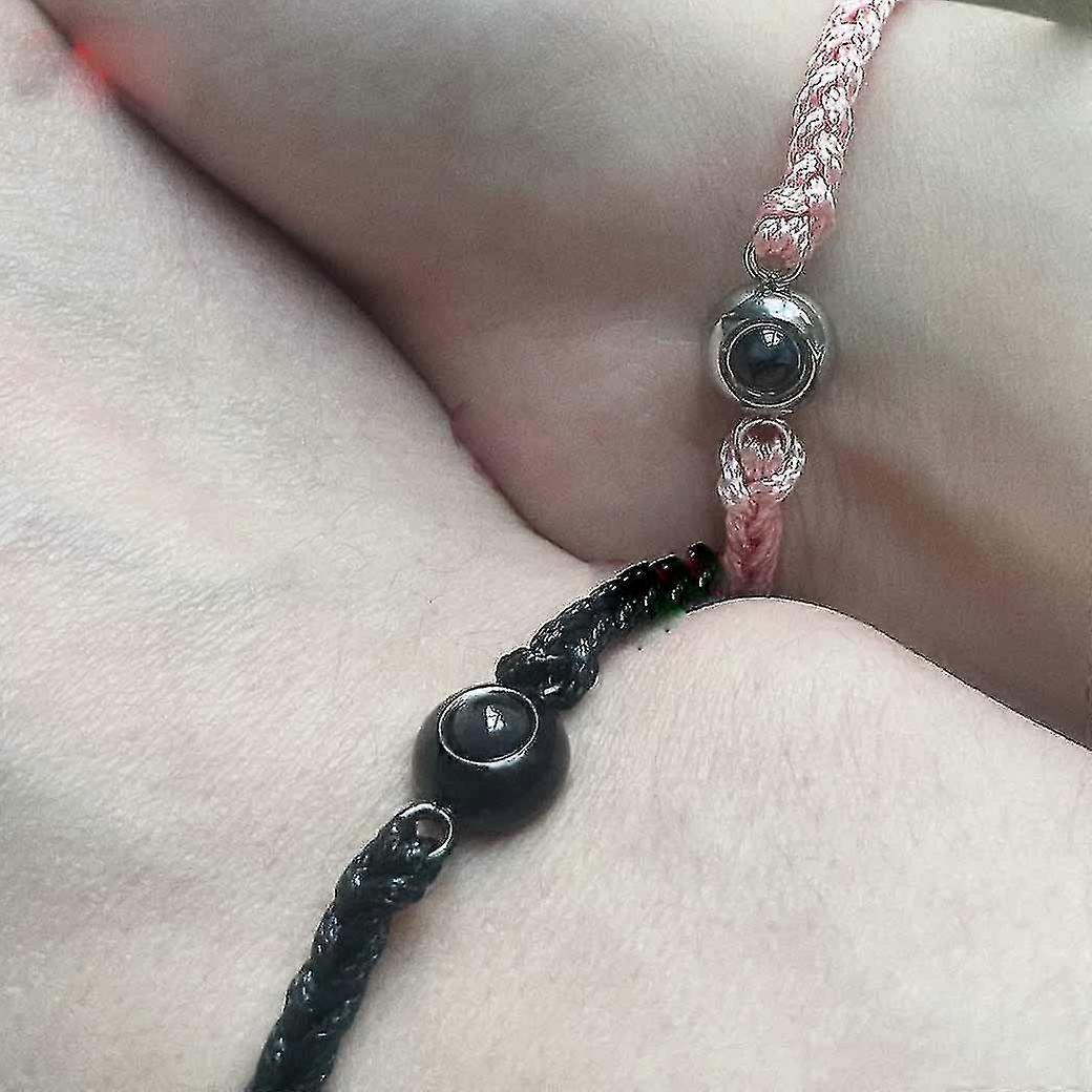 Personalized  Photo Projection Bracelet