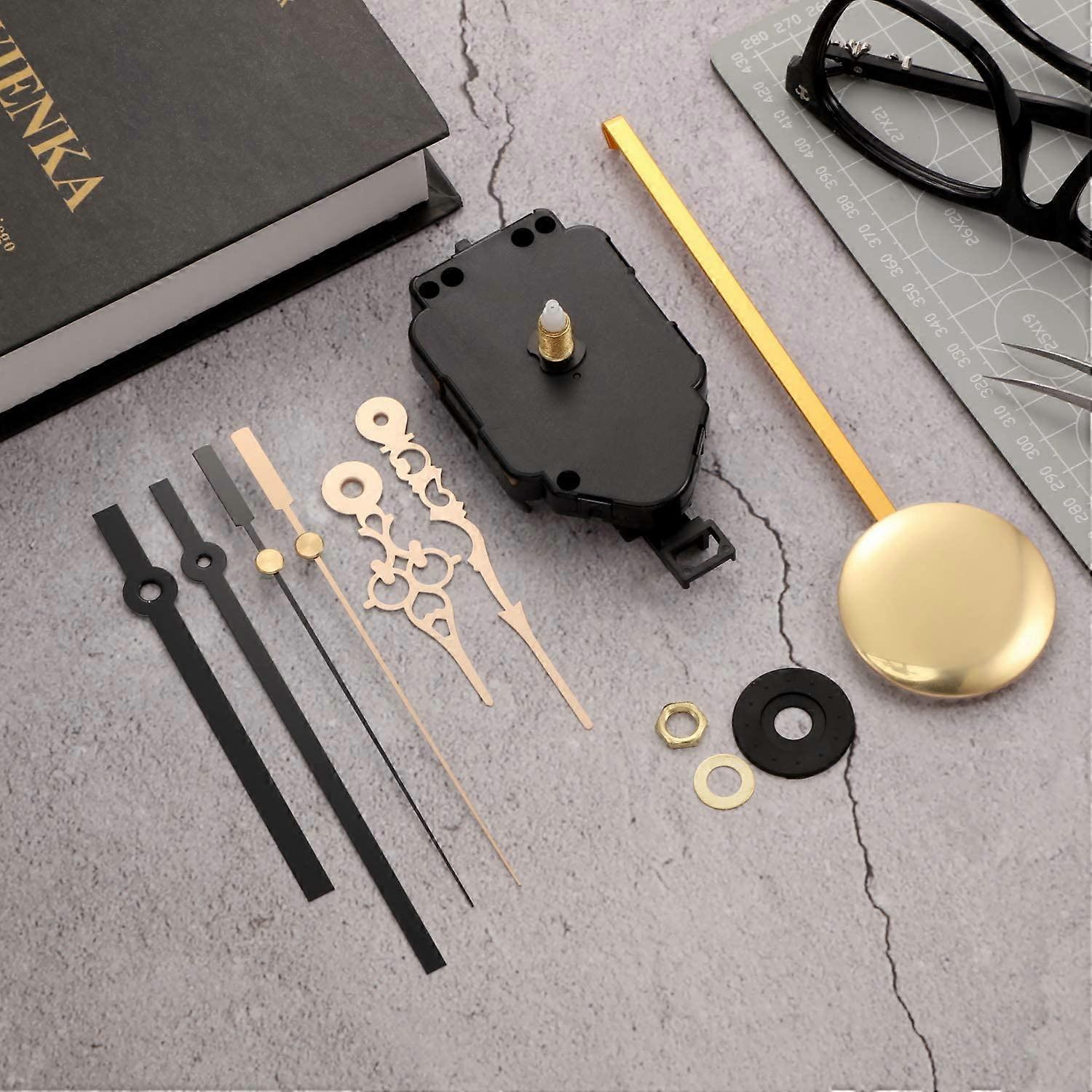 Kit Movimento Orologio Al Quarzo Silenzioso 20mm Con Lancette Ore Minuti Secondi - Per Fai Da Te E Riparazioni