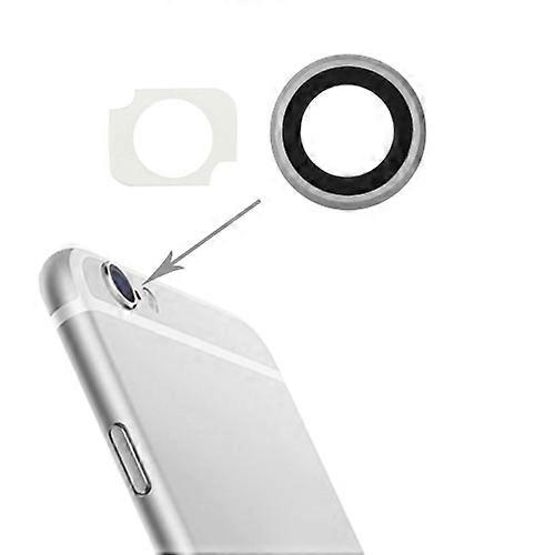 10 Pairs / Set Rear Camera Lens Ring + Flashlight Bracker for iPhone 6 Plus & 6s Plus