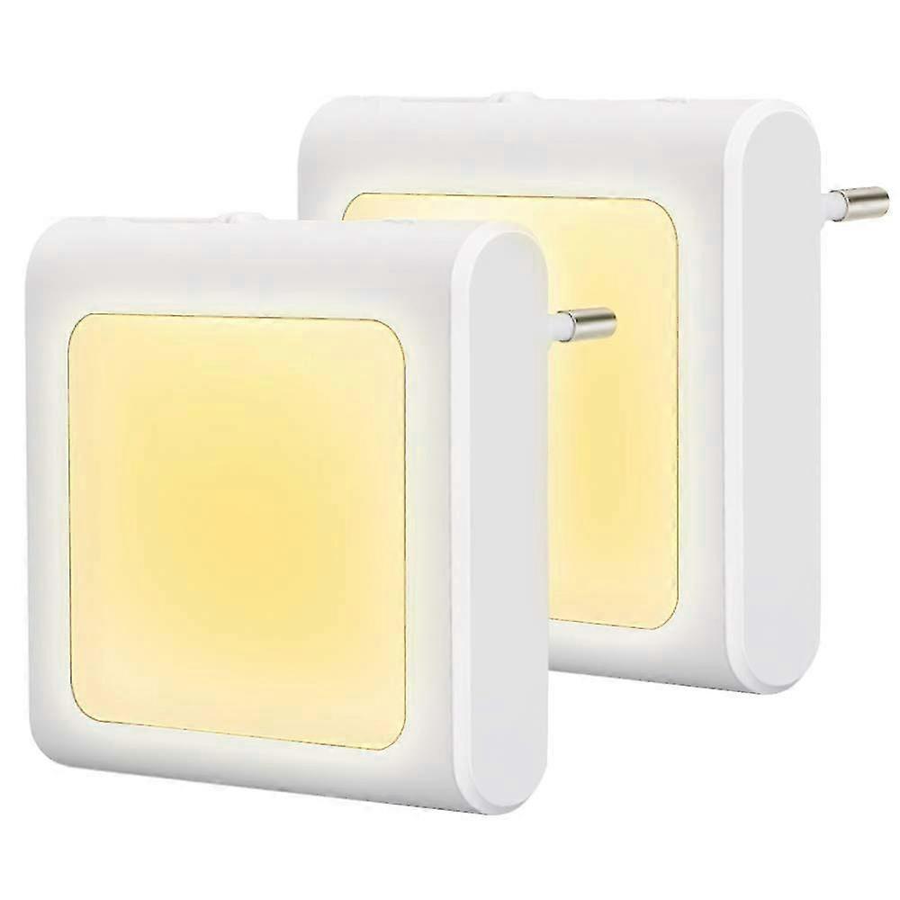2 Pieces Heilwiy Led Night Light Socket With Twilight Sensor, Brightness Continuously Gift