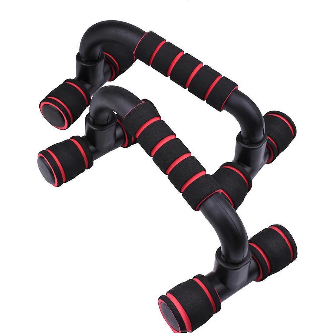 Pair Of Incline Push-up Bars Stands Grips