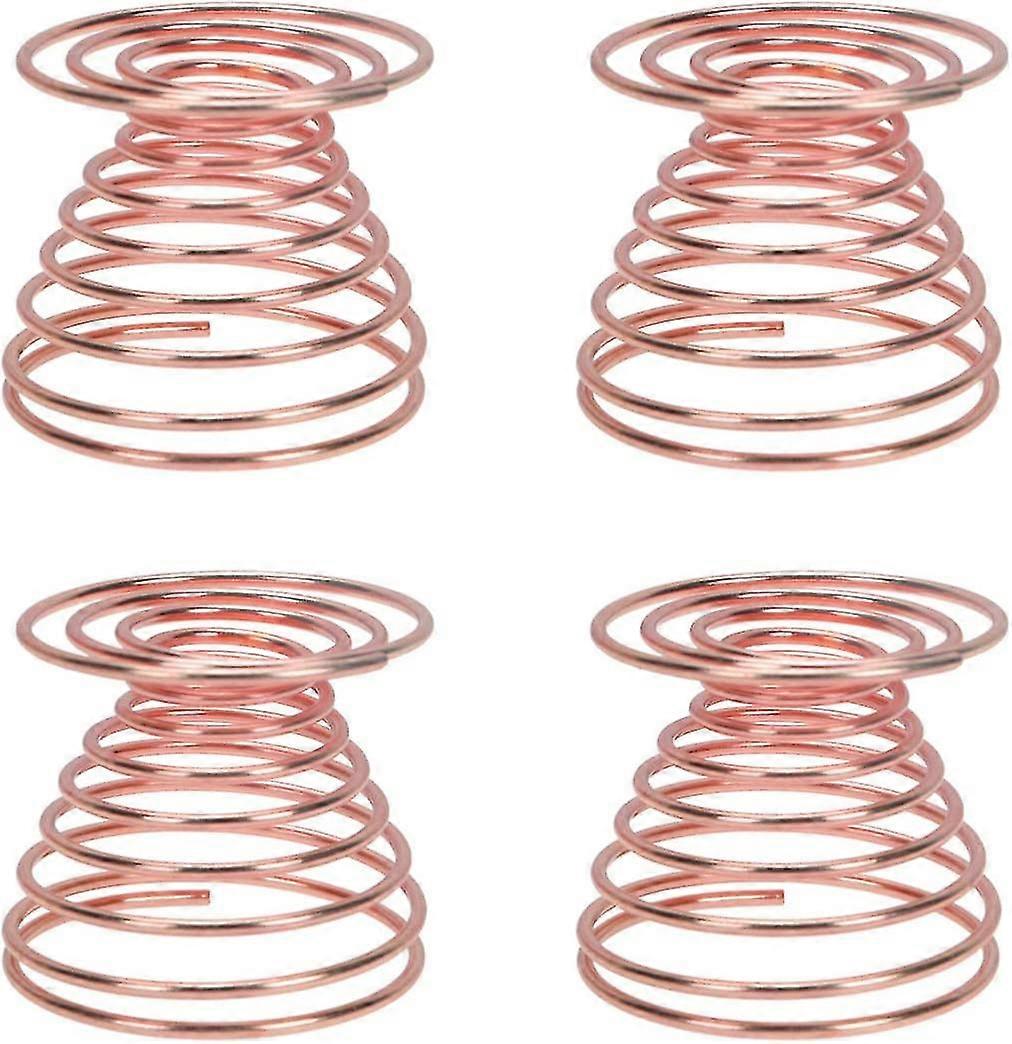 4 Stainless Steel Egg Holder Bracket Mini Spring Wire Egg Cup