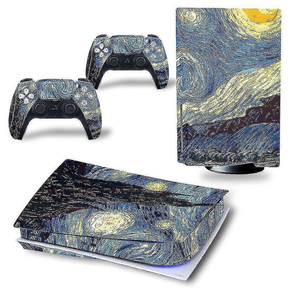 Playstation 5 KonsolLar Denetleyicileri Çıkartma Sarmaları Çıkartma Dekorasyonu