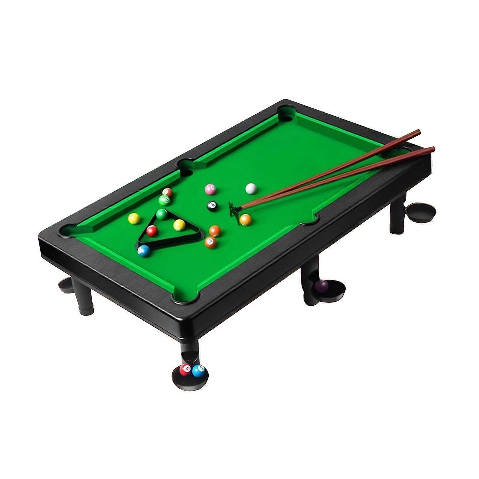 ビリヤードゲーム幼稚園キッズ大人デスクプレイおもちゃミニ卓上プールセット55x33x15.5cm