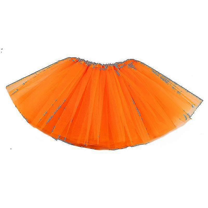 Orange Classic Tutus para niñas (2 a 8 años) A