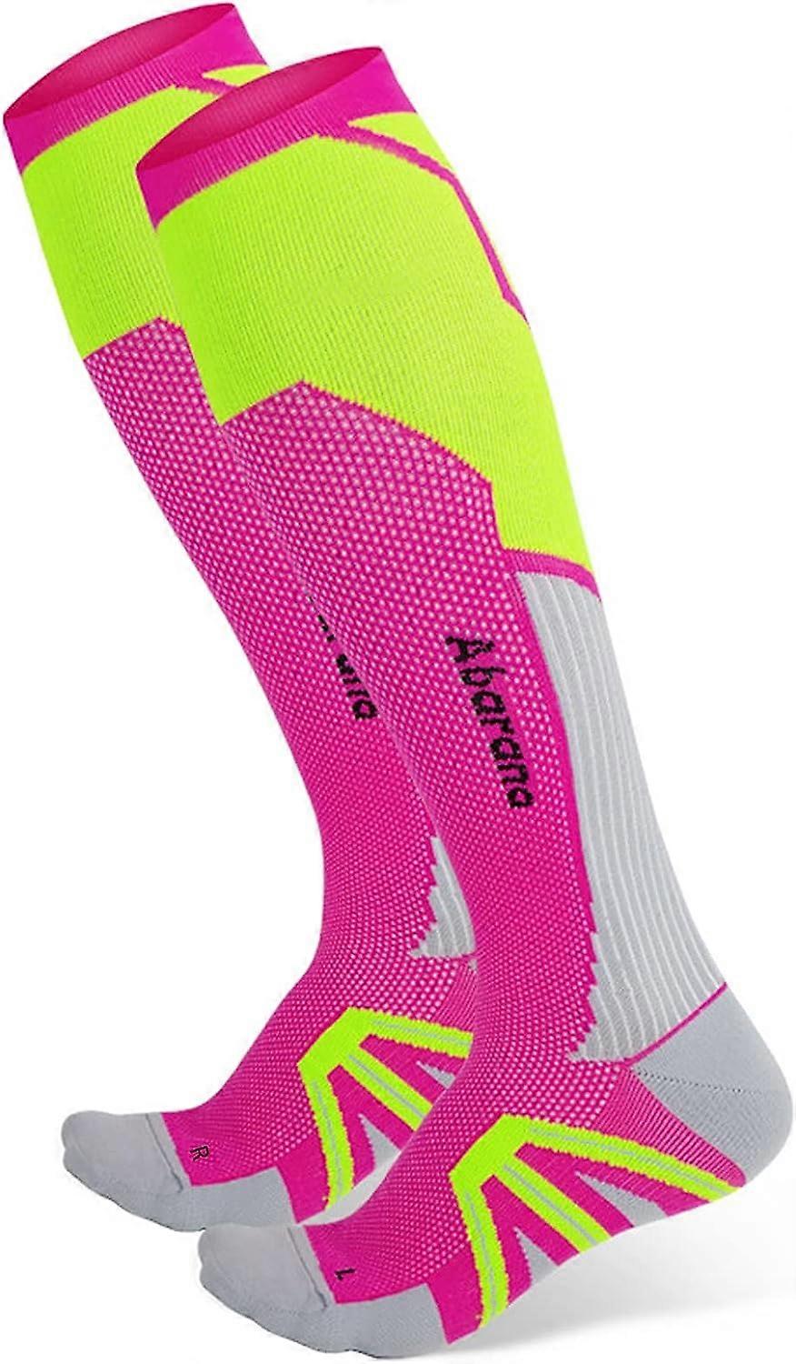 Anti-Slip Sport Sock for Men and Women Long Breathable eat-Abosorbant Soft Comfortable Sock for Football Baseball Basketball Soccer Running Cycling At