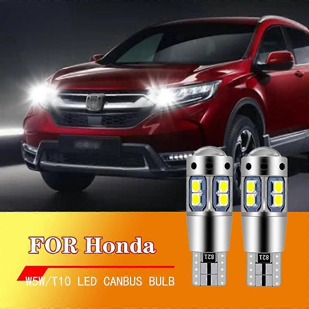 2 adet T10 W5W LED Gümrükleme Yan İşaretleyici Park Işıkları Ampuller Honda CR-V 123 1995-2006 2007 2008 2009 2010 2011 2012