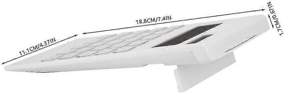 Calculator 12-digit Electronic Desktop Calculator Solar And Dual Ed Calculator For Student