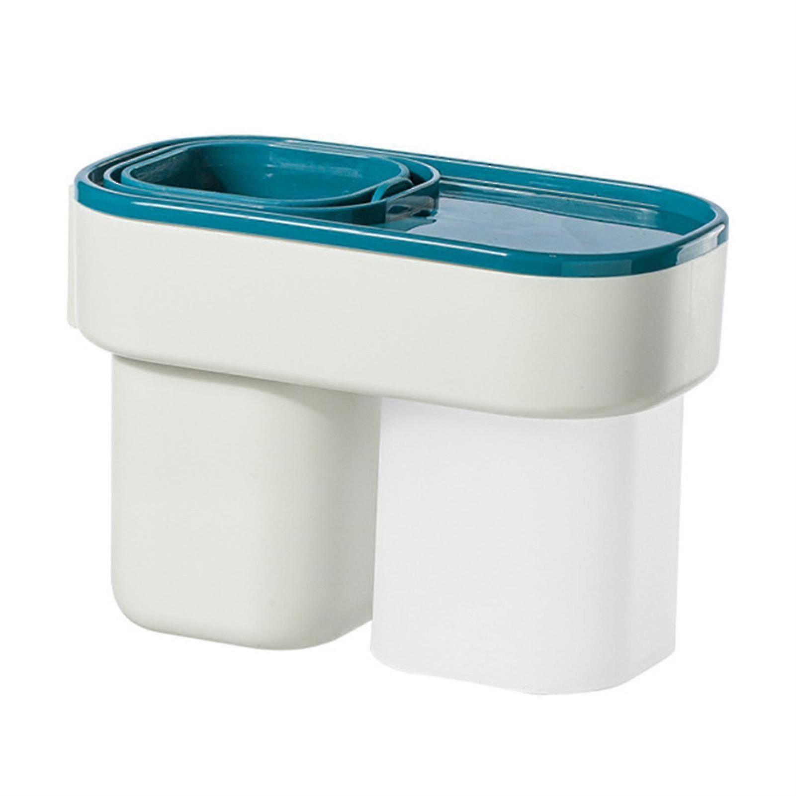 Toothbrush Holder Toothpaste Storage Rack Dispenser Bathroom Organizer