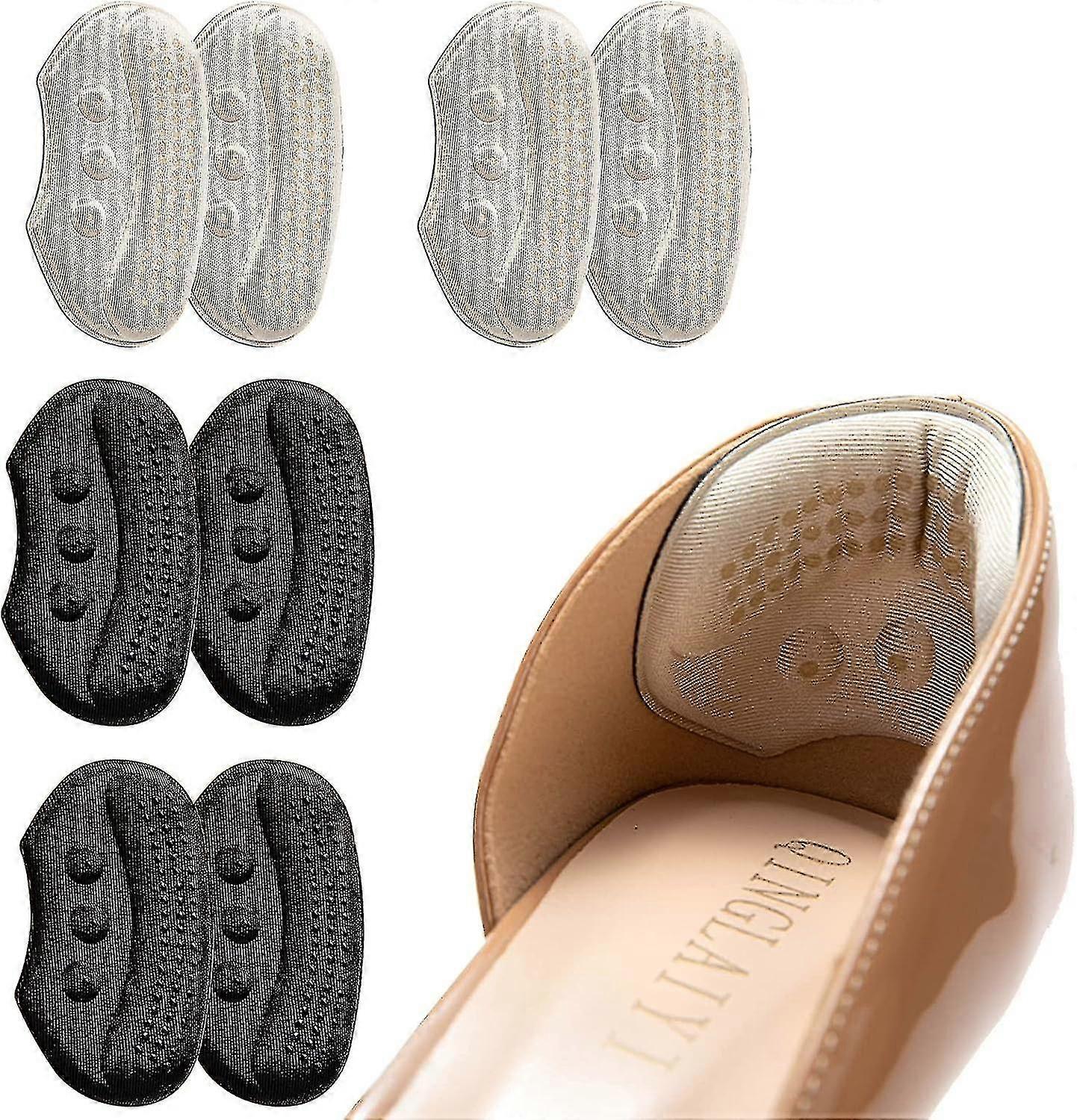 4-6 Pairs Of Heel Pads, Oversized Heel Support Shoes, Self-adhesive Heel Pad, Non-slip Heel Pads, Sem-YGWL