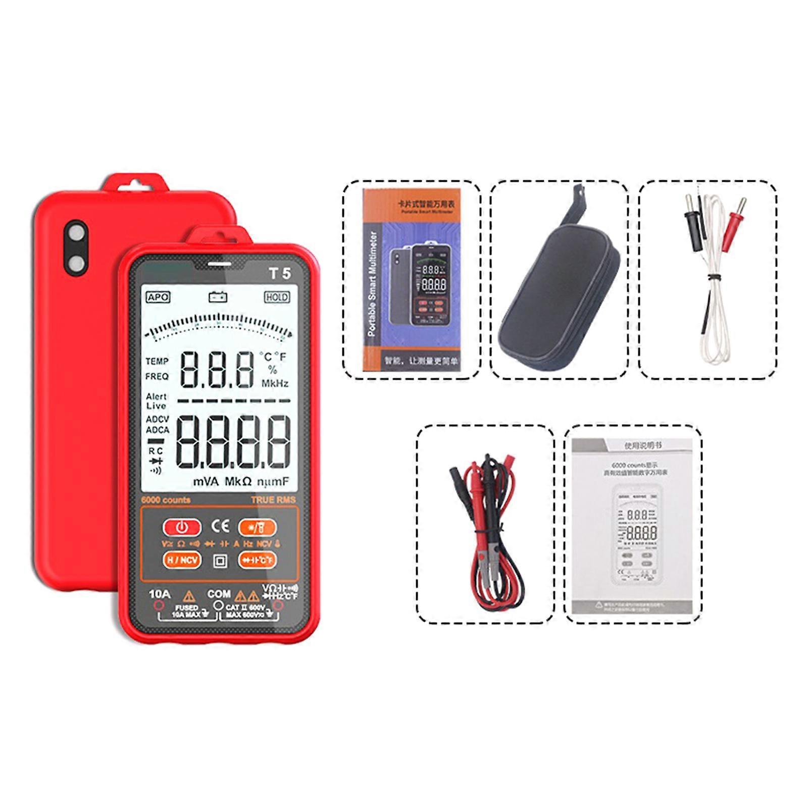 Voltage Meter Ammeter Battery Volt Current Voltmeter Digital Display Multimeter