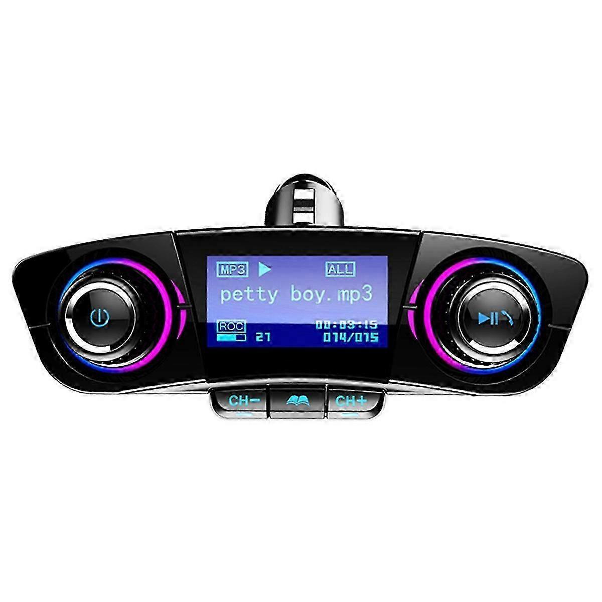 Car Player BT06 Car Bluetooth MP3 Player Multifunctional Bluetooth Multi-Language MP3 Universal LCD Display
