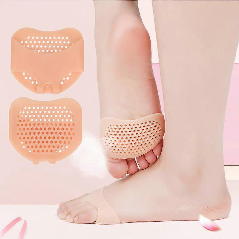 Dww-24PCS Metatarsal Pads, 24pcs Gel Plantar Cushion, Gel Foot Cushion, Forefoot Cushion, Metatarsal Pads, Plantar Pain Relief for Men and Women