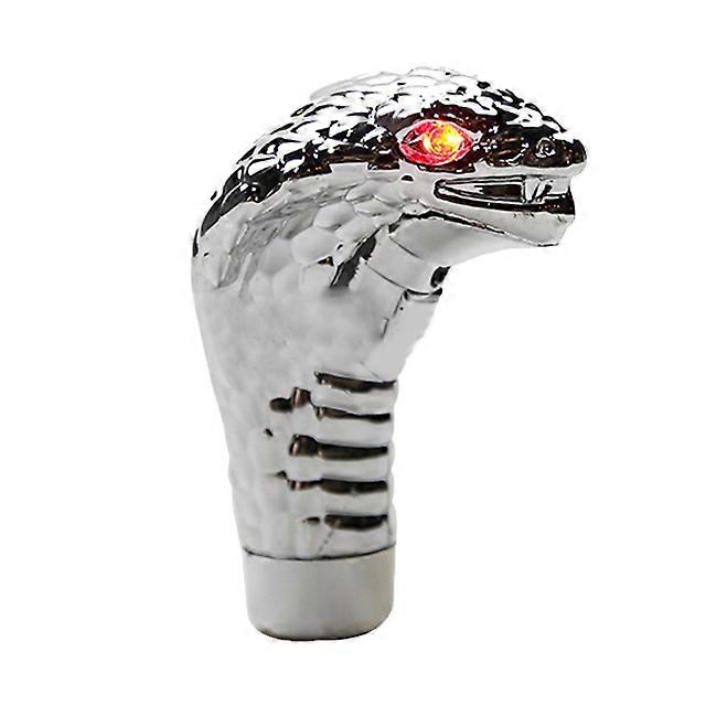 Cobras Snake Car Gearbox Handle With LED Light Gear Shift Knob Stick Car Modification Shift Lever Manual Gear