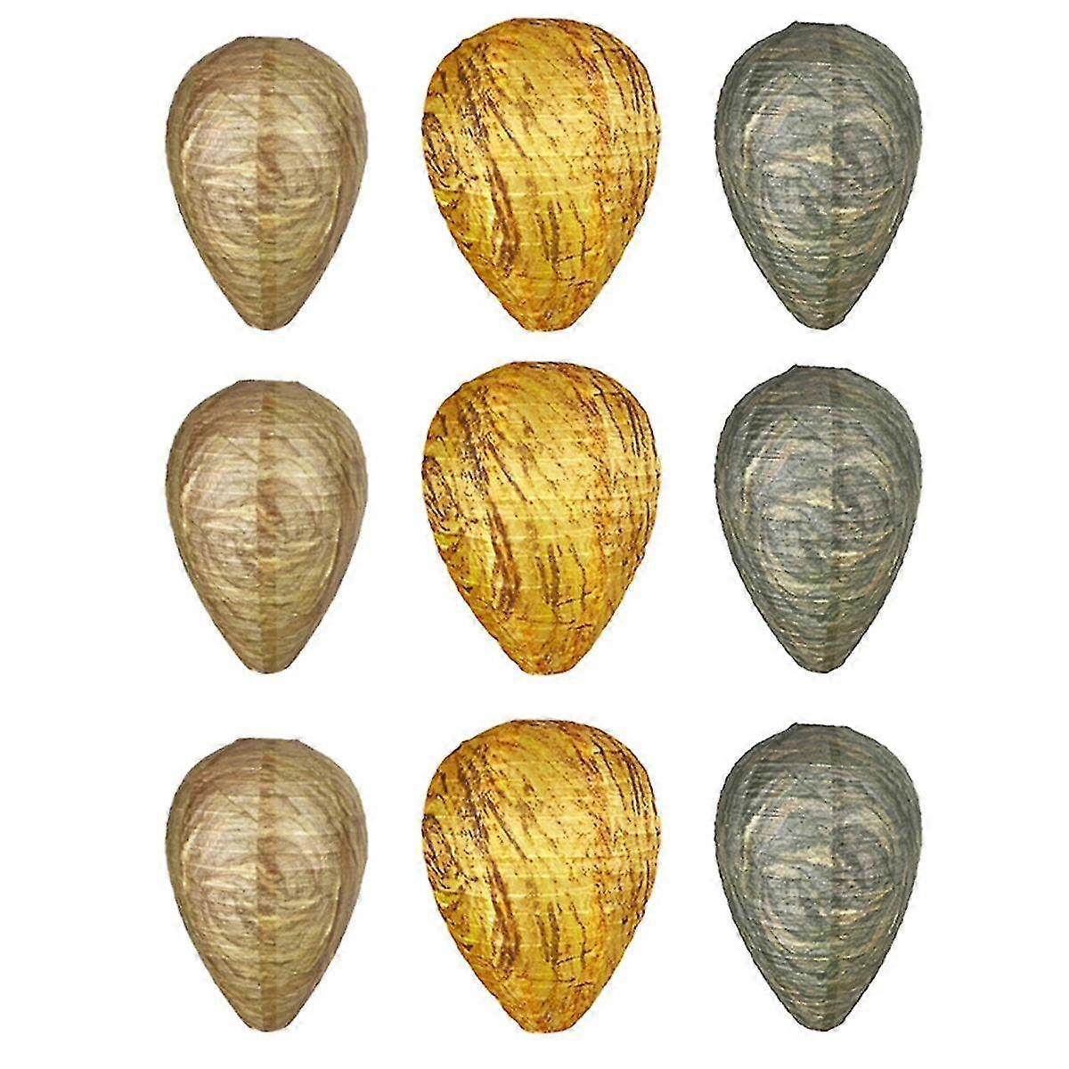 Wasp Nest Decoy, Hanging Wasp Deterrent Wasp Trap Fake Wasp Nest suitable for Home and Garden Outdoor Wasp Deterrent