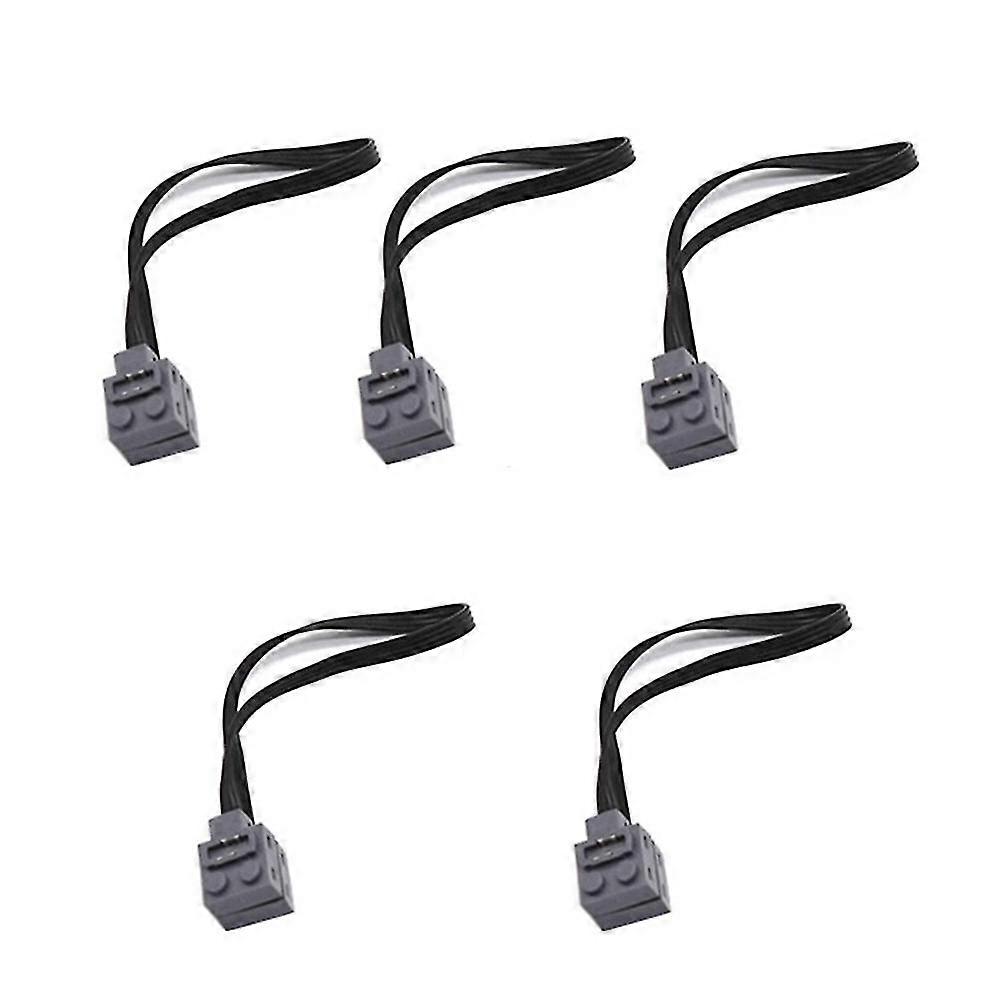 5 قطع تمديد سلسلة الأسلاك للطوب 8870 أضواء التبديل 8869 25cm