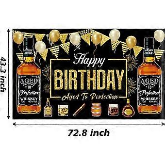 Personalised Birthday Banner – Beer Design – Adult Party Decoration Poster – 2x By Daily Gifts