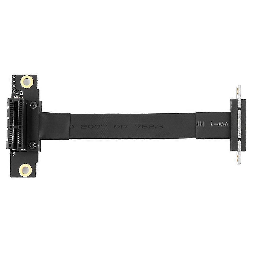 Pcie X1 Riser Extender Dual 90 Degree Right Angle Pcie 3.0 X1 To X1 Extension