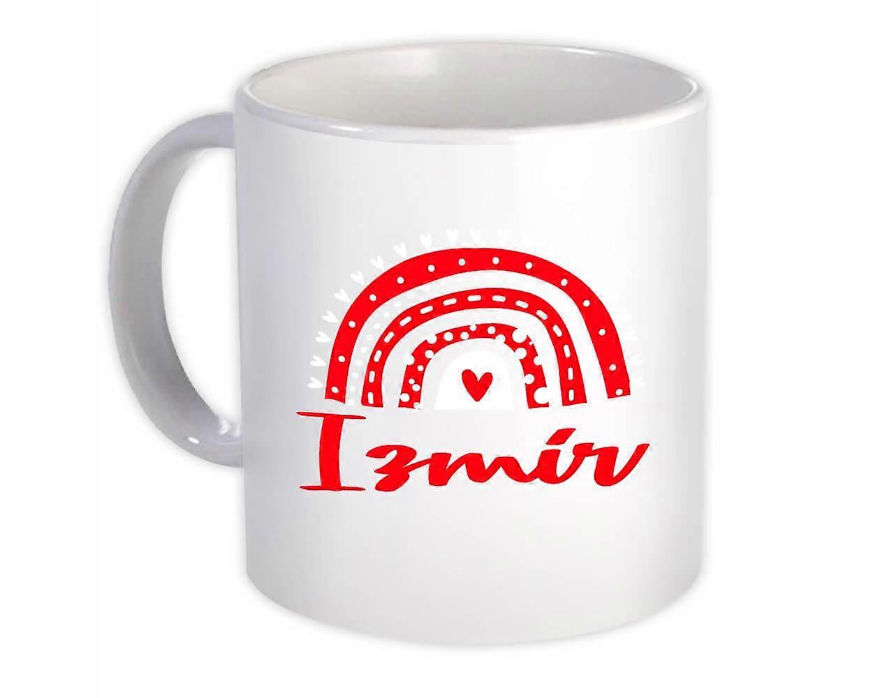 Gift Mug: Izmir Turkey Rainbow