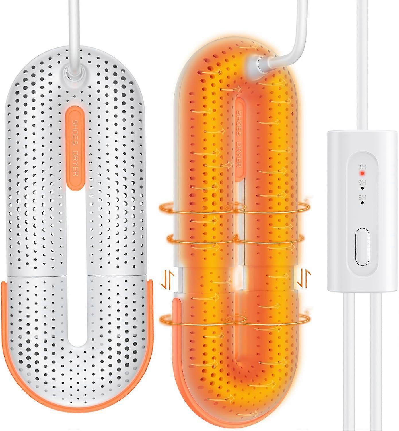 Portable Shoe Dryer With 3 Timer Modes