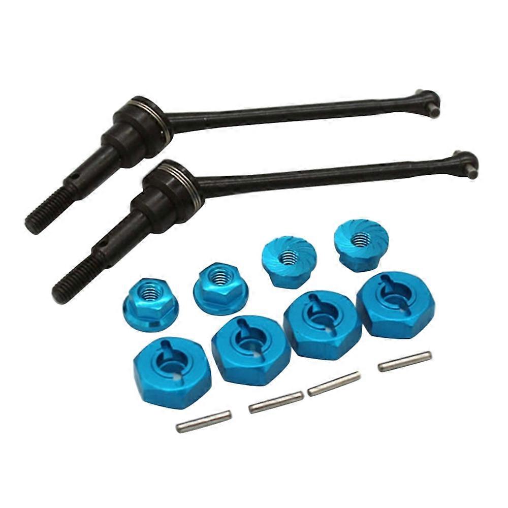 Front Drive Shaft CVD with 12mm Adapter Nut for 12428 12423 1/12 RC Car Upgrade Parts Accessories