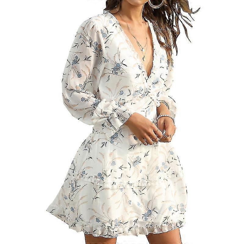 Womens Backless Deep V Neck Swing