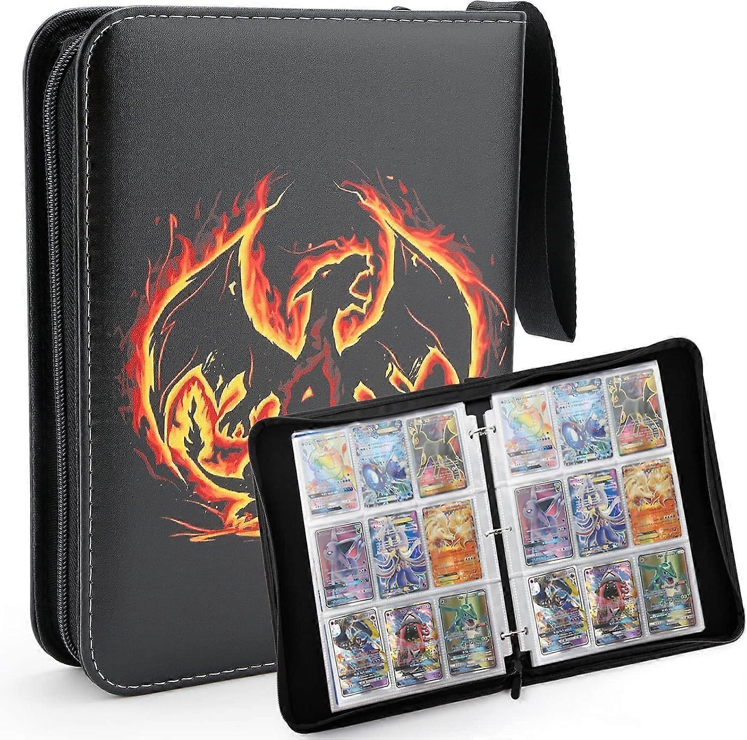 Classeur pour Cartes de Baseball 900 Pochettes, 50 Pochettes Grand Classeur de Baseball Porte-Cartes à Échanger à 3 Anneaux avec Fermeture Éclair 9 Pochettes, Organisateur de Rangement pour Livres de Collection Sportive