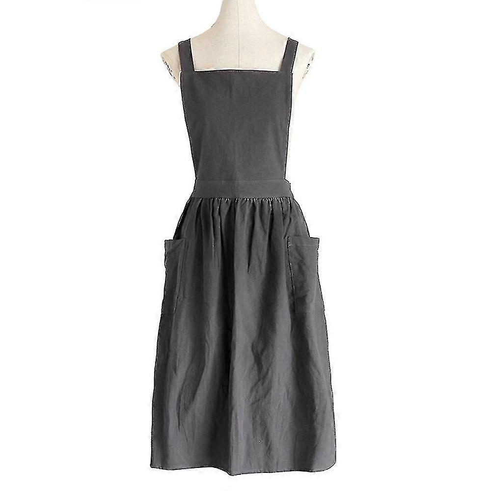 Nordic Cotton And Linen Adult Painting Studio Art Apron