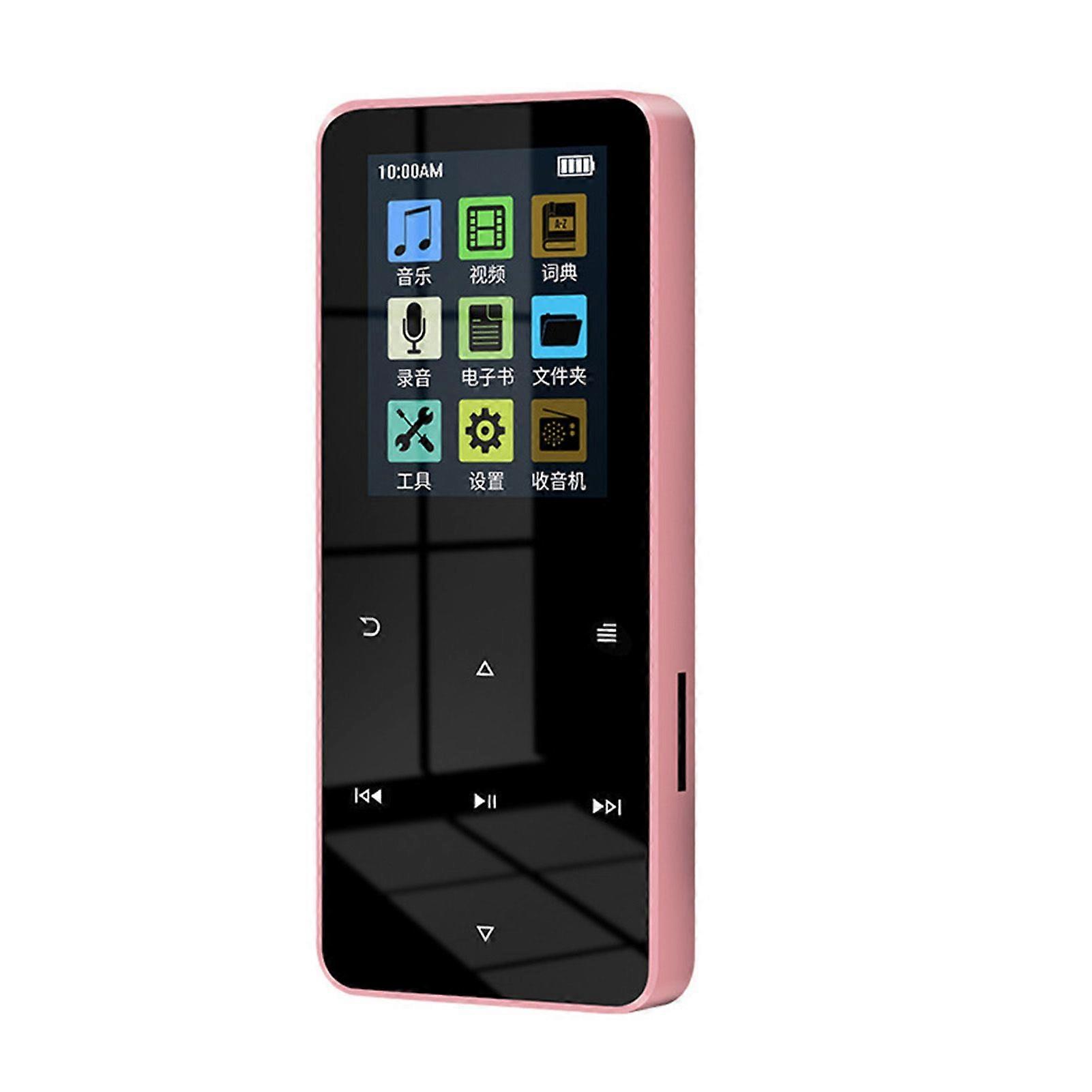 MP3 Player with 30-Hour Battery 16GB Memory TF Card Support Clear Sound Bluetooth-compatible 5.2 MP3 Player