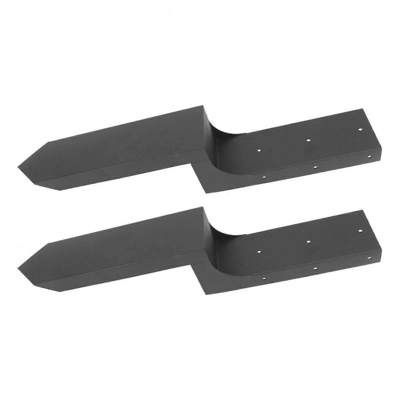 フェンスポストアンカーグラウンドスパイクフェンスポスト修理キットフェンスポストステーク2セット