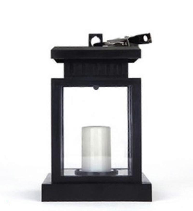 Solar Lantern With Led Candle, Solar Lantern And Candle For Outside, Fliering Effect, Solar Led Lantern With Candles, Decoration Lamps For Garden, T