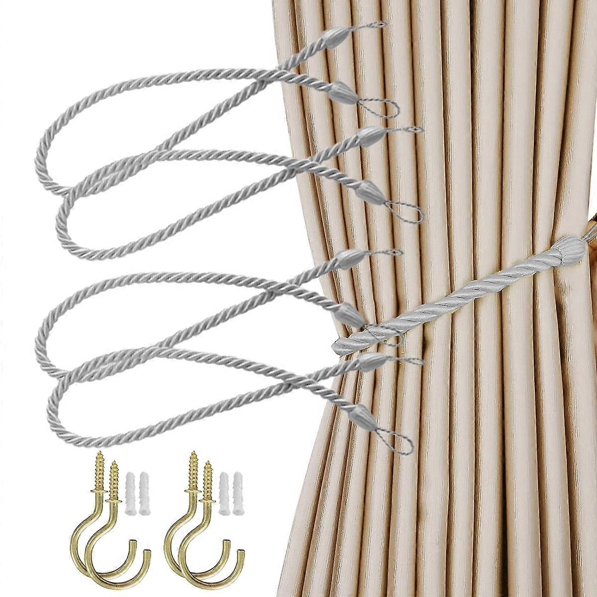 Curtain Tiebacks, Holder, Polyester, Door Cord, Decorative Drawstring