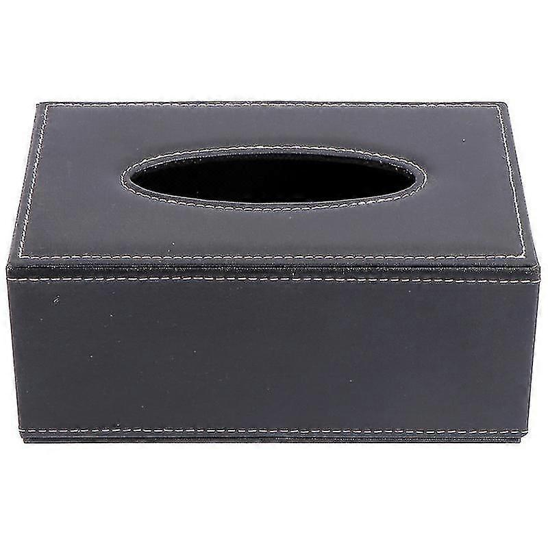 Tissue Storage Container, PU Leather Container for Stylish Tissue Storage