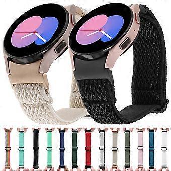 Wave Braided Nylon Watch Band For Samsung Galaxy Watch6/6 Classic/5/5 Pro