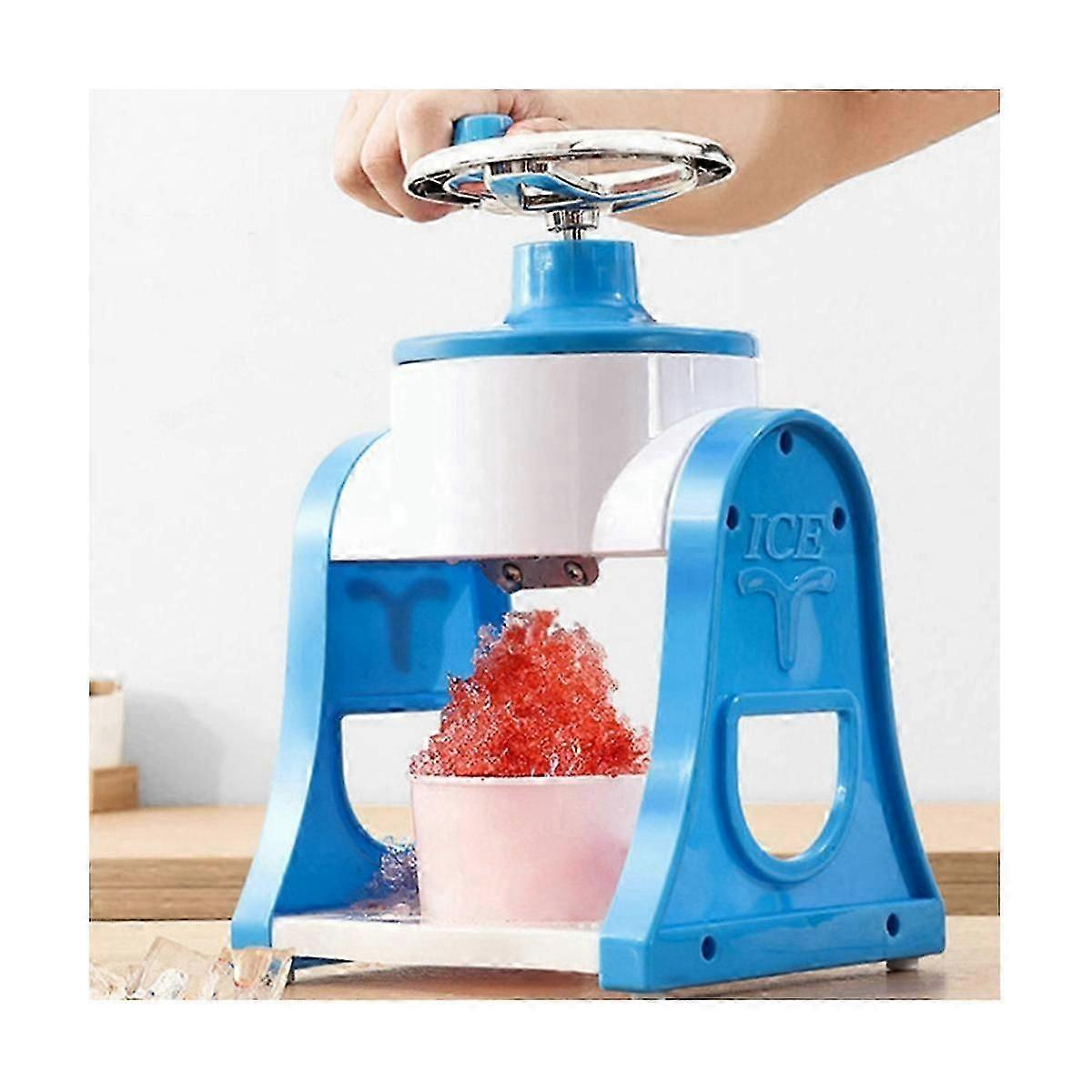 Shaved Ice Machine Home Small Manual Ice Crusher Summer Hand-Shake Ice and Hail Ice Ice Breaker Mak