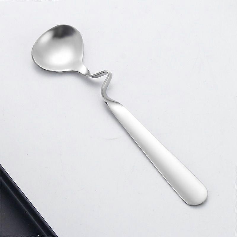 2 PCS silver Stainless Steel Honey/Jam Spoon