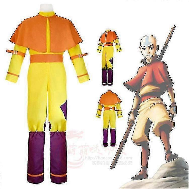 هالوين كوس المرحلة زي ، الصورة الرمزية آخر Airbender ، الأمير زوكو تأثيري زي مجموعة كاملة