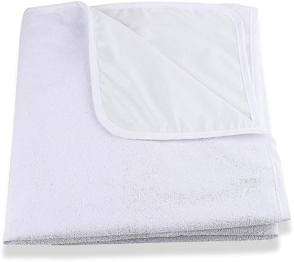 Protector de colchón impermeable 100 x 200 cm Cubrecolchón transpirable, Antiácaros