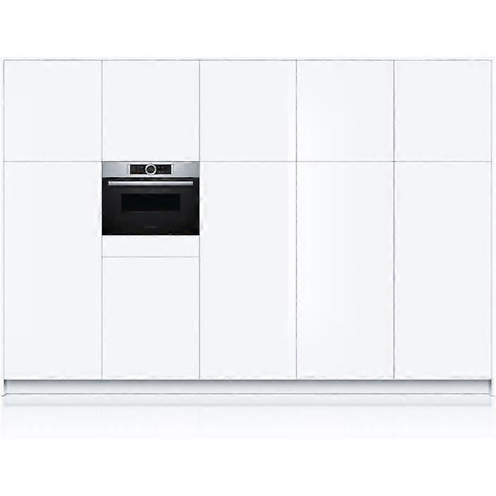 Horno microondas combinado integrado BOSCH - CMG633BS1 - 45x59x55 cm - Acero inoxidable