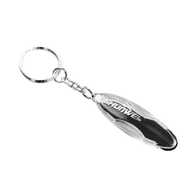 Car Portable Anti-Static Keychain Discharger Static Elimination Key Ring for Car Auto Vehicle (Random Color Delivery)